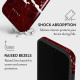 Burga iPhone 14 Pro Max Fashion Tough Σκληρή Θήκη - Iconic Red Ruby