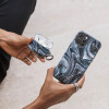 Burga iPhone 14 Plus Fashion Tough Σκληρή Θήκη - Navy Trench