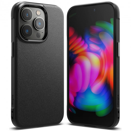Ringke iPhone 14 Pro Max Onyx Durable TPU Case Θήκη Σιλικόνης - Black