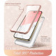 i-Blason iPhone 14 Pro Cosmo Σκληρή Θήκη με Πλαίσιο Σιλικόνης και Προστασία Οθόνης - Marble