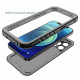 Tech-Protect iPhone 14 Shellbox IP68 Αδιάβροχη Σκληρή Θήκη - Black / Ημιδιάφανη