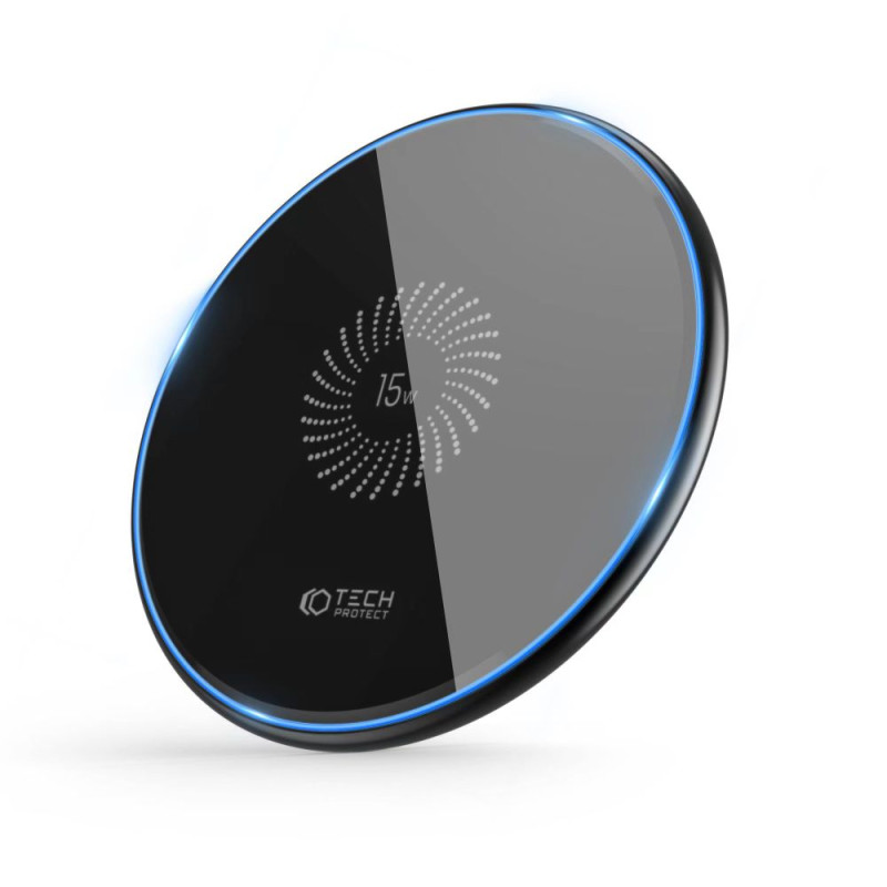 Tech-Protect C1 Ασύρματος Φορτιστής 15W - Black Tech-Protect C1 Ασύρματος Φορτιστής 15W - Black