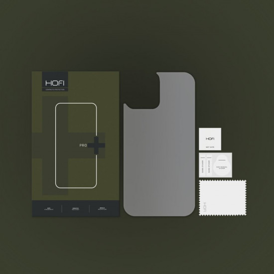 Hofi iPhone 13 Hydroflex Pro+ Hydrogel Film Προστατευτική Μεμβράνη για το Πίσω Μέρος - 2 Τεμάχια - Διάφανο