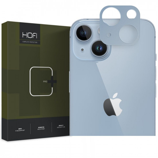 Hofi iPhone 14 / iPhone 14 Plus / iPhone 15 / iPhone 15 Plus Alucam Pro+ Μεταλλικό Προστατευτικό για την Κάμερα - Blue