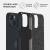 Burga iPhone 14 Fashion Tough Σκληρή Θήκη - Black Rock
