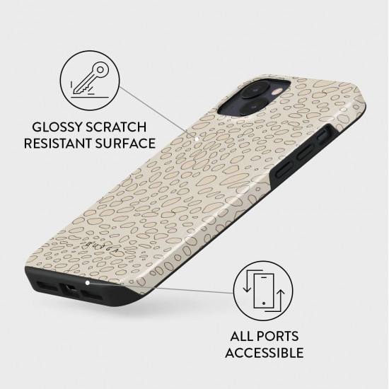 Burga iPhone 14 Plus Fashion Tough Σκληρή Θήκη - Sandstorm