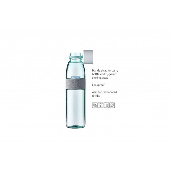 Mepal Water Bottle Ellipse - Πλαστικό Μπουκάλι Νερού - BPA Free - 700ml - Nordic Pink