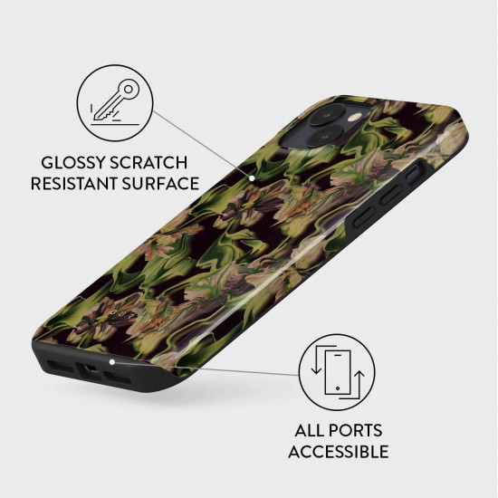 Burga iPhone 14 Plus Fashion Tough Σκληρή Θήκη - Subtropical