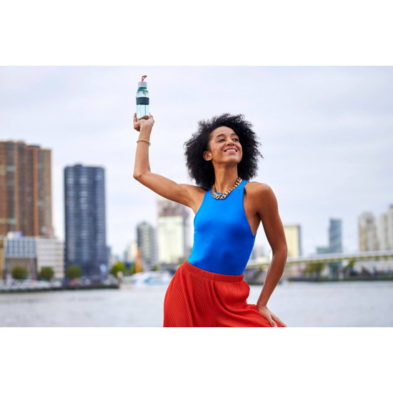 Mepal Limited Edition Water Bottle Ellipse - Πλαστικό Μπουκάλι Νερού - BPA Free - 500ml - Lemon Vibe