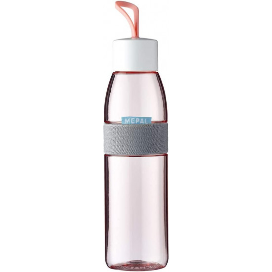 Mepal Water Bottle Ellipse - Πλαστικό Μπουκάλι Νερού - BPA Free - 500ml - Nordic Pink