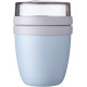 Mepal Lunch Pot Ellipse Mini - Δοχείο Φαγητού - BPA Free - 300ml - 120ml - Nordic Blue