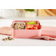 Mepal Bento Lunch Box Take a Break - Δοχείο Φαγητού - BPA FREE - 900 ml - Nordic Pink