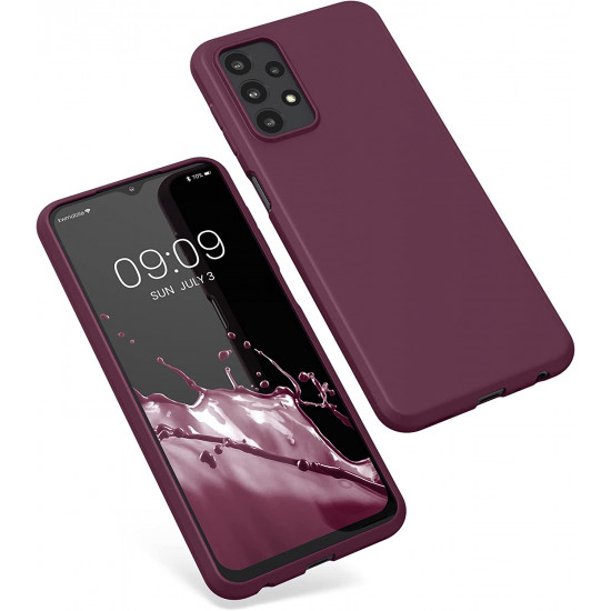 KW Samsung Galaxy A23 5G Θήκη Σιλικόνης TPU - Bordeaux Purple - 57804.187