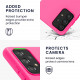 KW Samsung Galaxy A52 / A52 5G / A52s 5G Θήκη Σιλικόνης TPU - Neon Pink - 54346.77