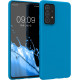 KW Samsung Galaxy A52 / A52 5G / A52s 5G Θήκη Σιλικόνης TPU - Caribbean Blue - 54346.224