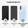KW Samsung Galaxy A23 5G Θήκη Σιλικόνης Design Don't Touch My Phone - Black / White - 58242.01