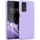 KW Samsung Galaxy A23 5G Θήκη Σιλικόνης TPU - Lavender - 57804.108