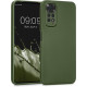 KW Xiaomi Redmi Note 11 / Redmi Note 11S Θήκη Σιλικόνης TPU - Metallic Forest Green - 58651.233