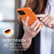 KW iPhone 13 Pro Max Θήκη Σιλικόνης Rubberized TPU - Fruity Orange - 55975.150