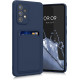 KW Samsung Galaxy A52 / A52 5G / A52s 5G Θήκη Σιλικόνης TPU με Υποδοχή για Κάρτα - Dark Blue - 55083.17