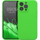 KW iPhone 13 Pro Θήκη Σιλικόνης Rubberized TPU - Lime Green - 59360.159