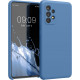 KW Samsung Galaxy A52 / A52 5G / A52s 5G Θήκη Σιλικόνης Rubber TPU - Denim Blue - 54347.112