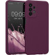 KW Samsung Galaxy A23 5G Θήκη Σιλικόνης Rubberized TPU - Bordeaux Purple - 57829.187