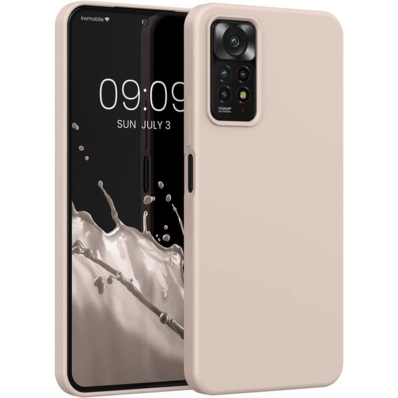 KW Xiaomi Redmi Note 11 Pro / Note 11 Pro 5G Θήκη Σιλικόνης Rubberized TPU - Coconut Swirl - 57373.225