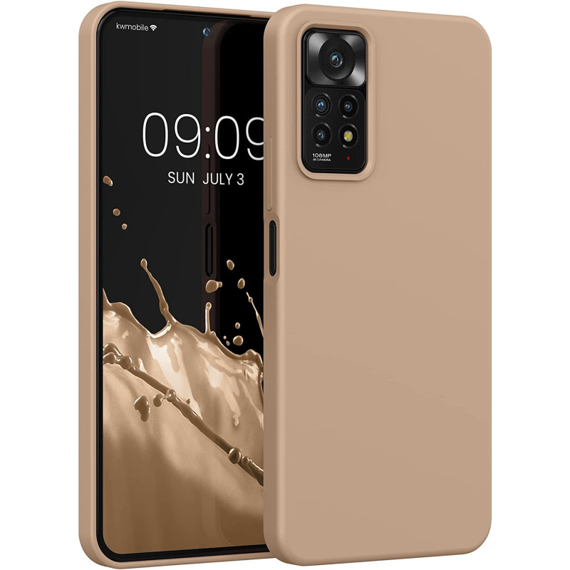 KW Xiaomi Redmi Note 11 Pro / Note 11 Pro 5G Θήκη Σιλικόνης Rubberized TPU - Macchiato - 57373.245