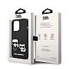Karl Lagerfeld iPhone 14 Pro Max Liquid Silicone Karl and Choupette Θήκη Σιλικόνης με MagSafe - Black - KLHMP14XSSKCK Karl Lagerfeld iPhone 14 Pro Max Liquid Silicone Karl and Choupette Θήκη Σιλικόνης με MagSafe - Black - KLHMP14XSSKCK