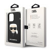 Karl Lagerfeld iPhone 14 Pro Max Silicone Karl's Head Θήκη Σιλικόνης - Black - KLHCP14XSLKHBK
