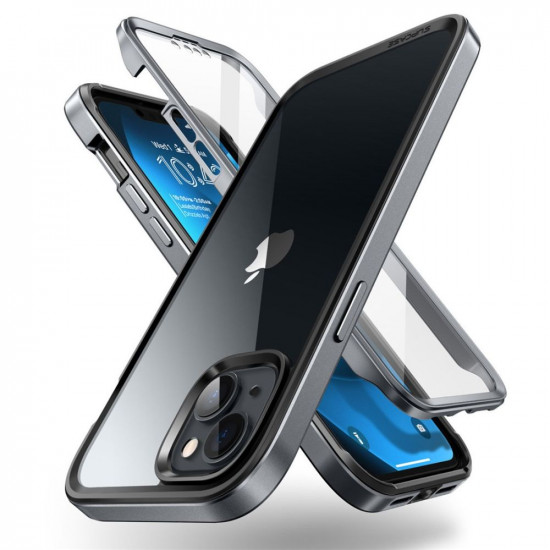Supcase iPhone 14 Plus Edge XT Σκληρή Θήκη με Προστασία Οθόνης - Black