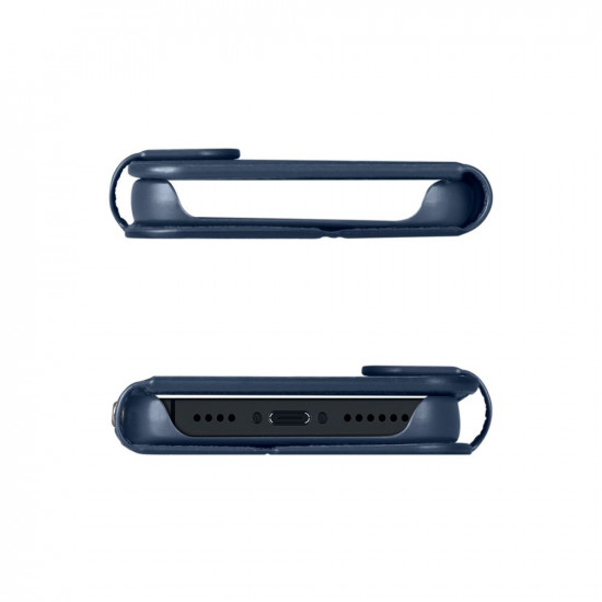 Spigen iPhone 14 Wallet S Θήκη Πορτοφόλι Stand από Δερματίνη - Classic Blue