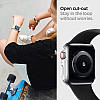 Techsuit W031 Λουράκι Apple Watch 2 / 3 / 4 / 5 / 6 / 7 / 8 / 9 / 10 / SE - 38 / 40 / 41 / 42 mm Watchband Λαστιχένιο - Black