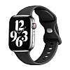 Techsuit W031 Λουράκι Apple Watch 2 / 3 / 4 / 5 / 6 / 7 / 8 / 9 / 10 / SE - 38 / 40 / 41 / 42 mm Watchband Λαστιχένιο - Black