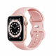 Techsuit W031 Λουράκι Apple Watch 2 / 3 / 4 / 5 / 6 / 7 / 8 / 9 / SE - 38 / 40 / 41 mm Watchband Λαστιχένιο - Light Pink
