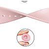 Techsuit W031 Λουράκι Apple Watch 2 / 3 / 4 / 5 / 6 / 7 / 8 / 9 / 10 / SE - 38 / 40 / 41 / 42 mm Watchband Λαστιχένιο - Light Pink