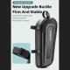 RockBros Bike Frame Storage Bag - Universal Τσάντα Αποθήκευσης για Ποδήλατο 2,5L - Black - 30180001001