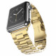 Techsuit Λουράκι Apple Watch 2 / 3 / 4 / 5 / 6 / 7 / 8 / 9 / SE - 38 / 40 / 41 mm Watchband W036 Μπρασελέ από Ανοξείδωτο Ατσάλι - Gold