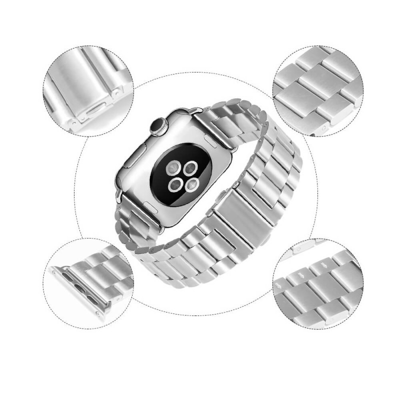 Techsuit Λουράκι Apple Watch 4 / 5 / 6 / 7 / 8 / 9 / 10 / SE / ULTRA 1 / ULTRA 2 - 44 / 45 / 46 / 49 mm Watchband W036 Μπρασελέ από Ανοξείδωτο Ατσάλι - Gold Techsuit Λουράκι Apple Watch 4 / 5 / 6 / 7 / 8 / 9 / 10 / SE / ULTRA 1 / ULTRA 2 - 44 / 45 / 46 / 49 mm Watchband W036 Μπρασελέ από Ανοξείδωτο Ατσάλι - Gold