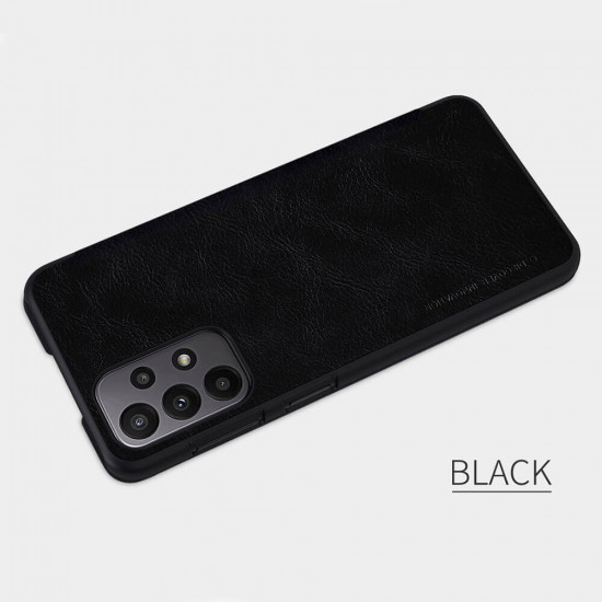 Nillkin Samsung Galaxy A23 5G Qin Leather Flip Book Case Θήκη Βιβλίο - Black