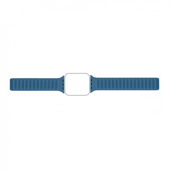Techsuit Λουράκι Apple Watch 2 / 3 / 4 / 5 / 6 / 7 / 8 / 9 / SE - 38 / 40 / 41 mm Watchband W035 Σιλικόνης - Orange