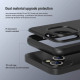 Nillkin iPhone 14 Plus Super Frosted Shield Pro Σκληρή Θήκη με Πλαίσιο Σιλικόνης - Black