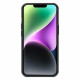 Nillkin iPhone 14 Super Frosted Shield Pro Σκληρή Θήκη με Πλαίσιο Σιλικόνης - Black
