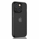 Techsuit iPhone 14 Plus Carbon Fuse Σκληρή Θήκη με Πλαίσιο Σιλικόνης - Black