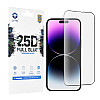 Lito iPhone 14 Pro Max 0.33mm 2.5D 9H Full Screen Αντιχαρακτικό Γυαλί Οθόνης - Black