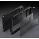 Techsuit iPhone 13 Pro Carbon Fuse Σκληρή Θήκη με Πλαίσιο Σιλικόνης - Black