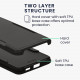 KW Samsung Galaxy A53 5G Shockproof Hybrid Σκληρή Θήκη με Πλαίσιο Σιλικόνης TPU - Black - 59373.01