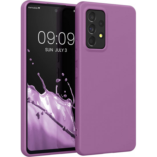 KW Samsung Galaxy A53 5G Θήκη Σιλικόνης TPU - Orchid Purple - 57808.235