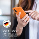 KW Samsung Galaxy A13 4G Θήκη Σιλικόνης TPU - Fruity Orange - 57805.150